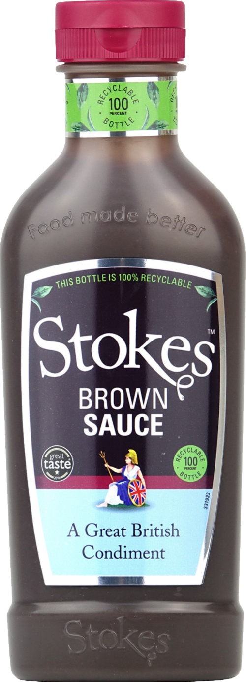 STOKES Brown Sauce - Squeezy 505g