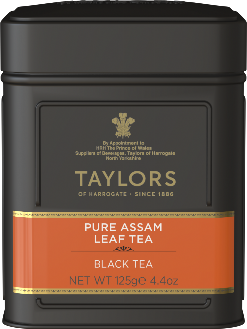 Holleys Fine Foods TAYLORS Pure Assam Leaf Tea Caddy