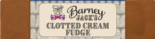 BARNEY JACK'S Clotted Cream Fudge Bar 120g