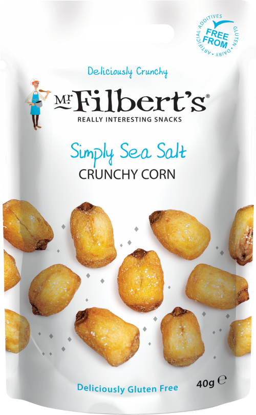 MR FILBERT'S Simply Sea Salt Crunchy Corn 40g