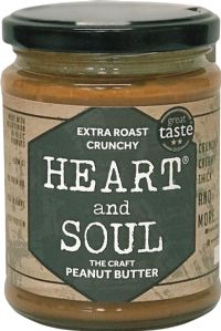 HEART AND SOUL The Craft Peanut Butter - Extra Roast Crunchy 280g