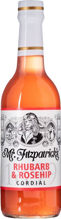 MR FITZPATRICK'S Rhubarb & Rosehip Cordial 500ml