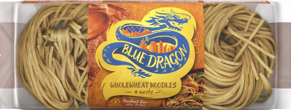 BLUE DRAGON Wholewheat Noodles 250g