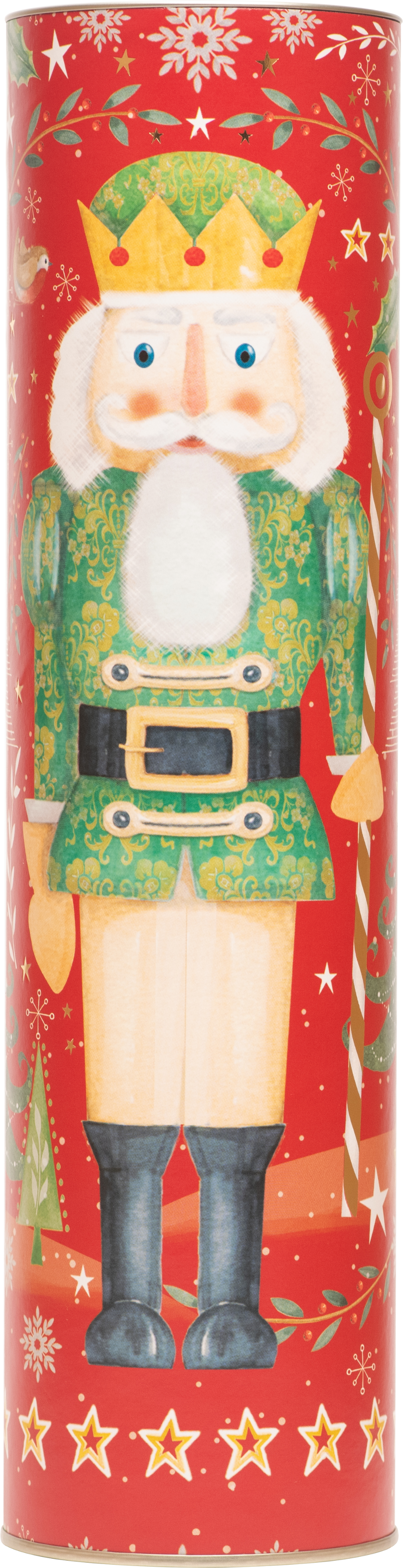 FARMHOUSE BISCUITS Chocolate Whirl Biscuits in Nutcracker Tube 300g