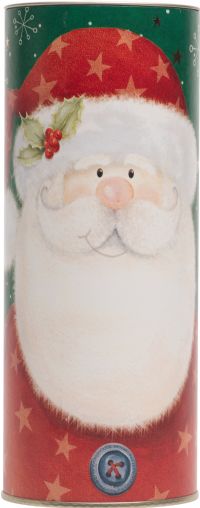 FARMHOUSE BISCUITS Chocolate Chip Biscuits in Christmas Santa Tube 240g