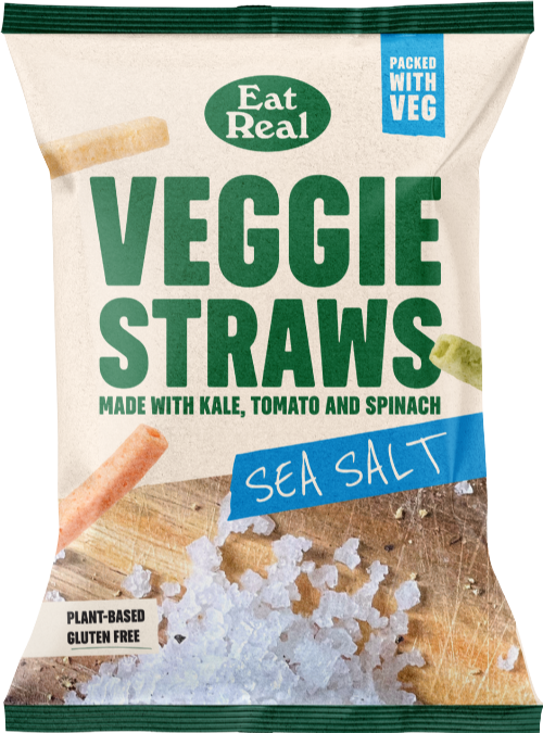 EAT REAL Veggie Straws - Sea Salt 110g