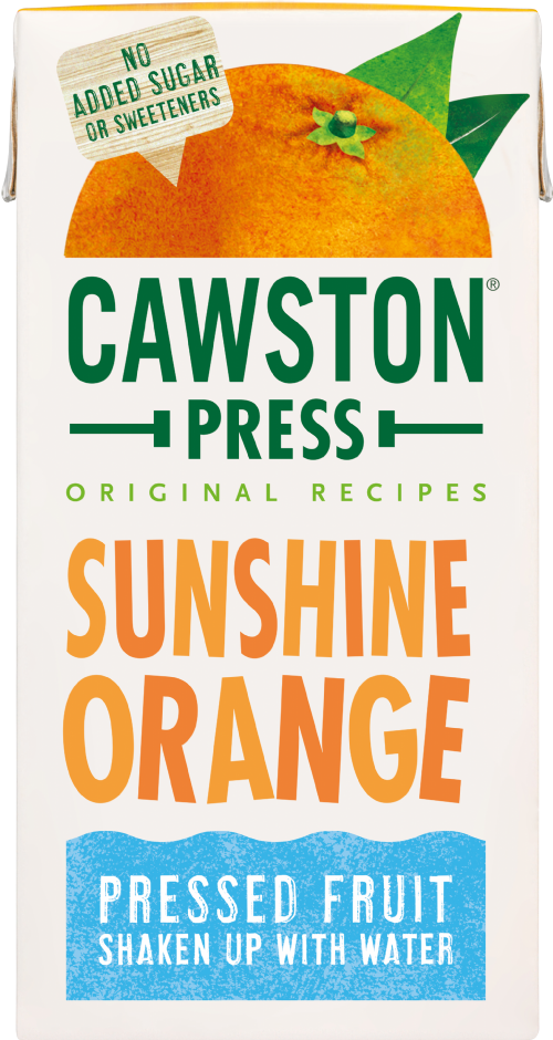 CAWSTON PRESS Sunshine Orange - Carton 200ml