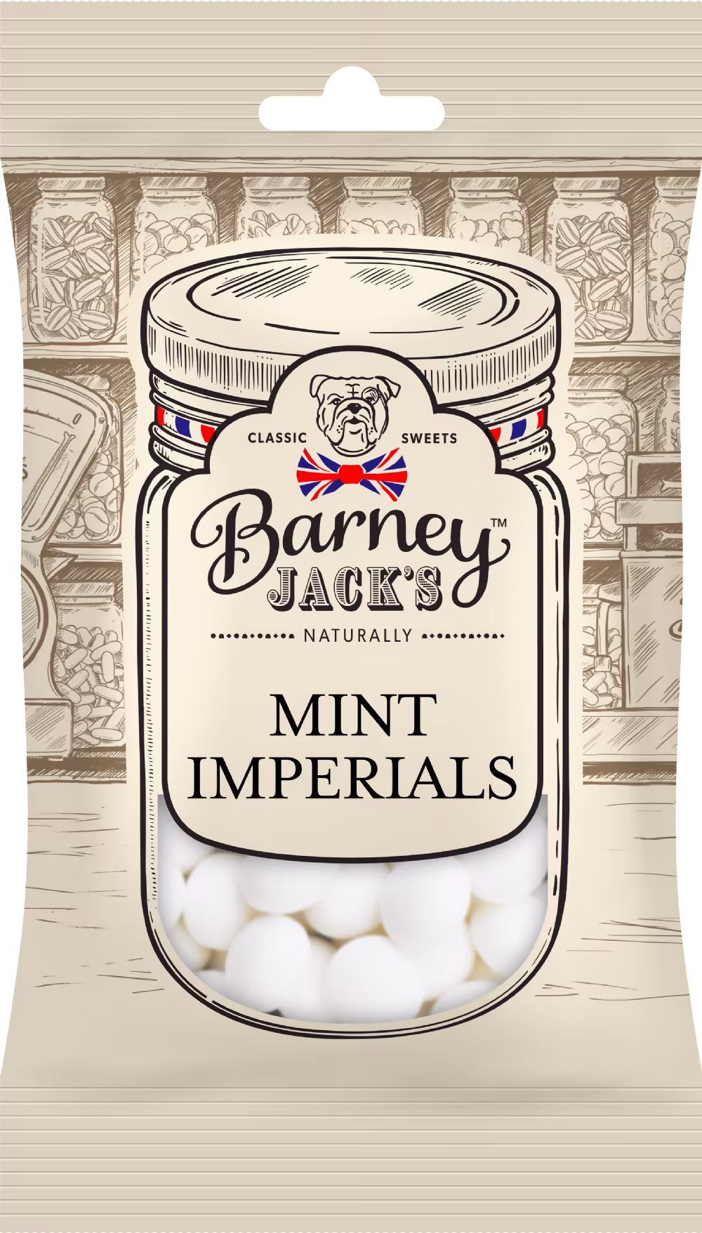 BARNEY JACK'S Mint Imperials 165g