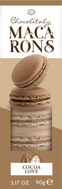 CHOCOLITALY Macarons - Cocoa Love 90g