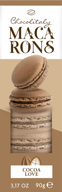 CHOCOLITALY Macarons - Cocoa Love 90g