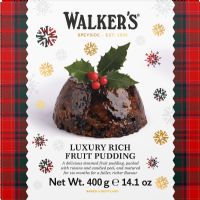 WALKER'S Decadent Fruit Pudding 400g