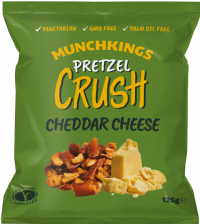 MUNCHKINGS Pretzel Crush - Cheddar Cheese 125g