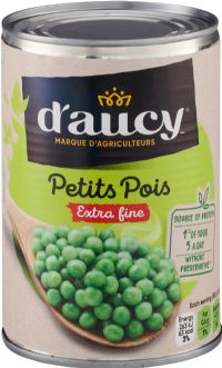 D'AUCY Petits Pois - Extra Fine 400g