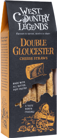 WEST COUNTRY LEGENDS Double Gloucester Cheese Straws 100g