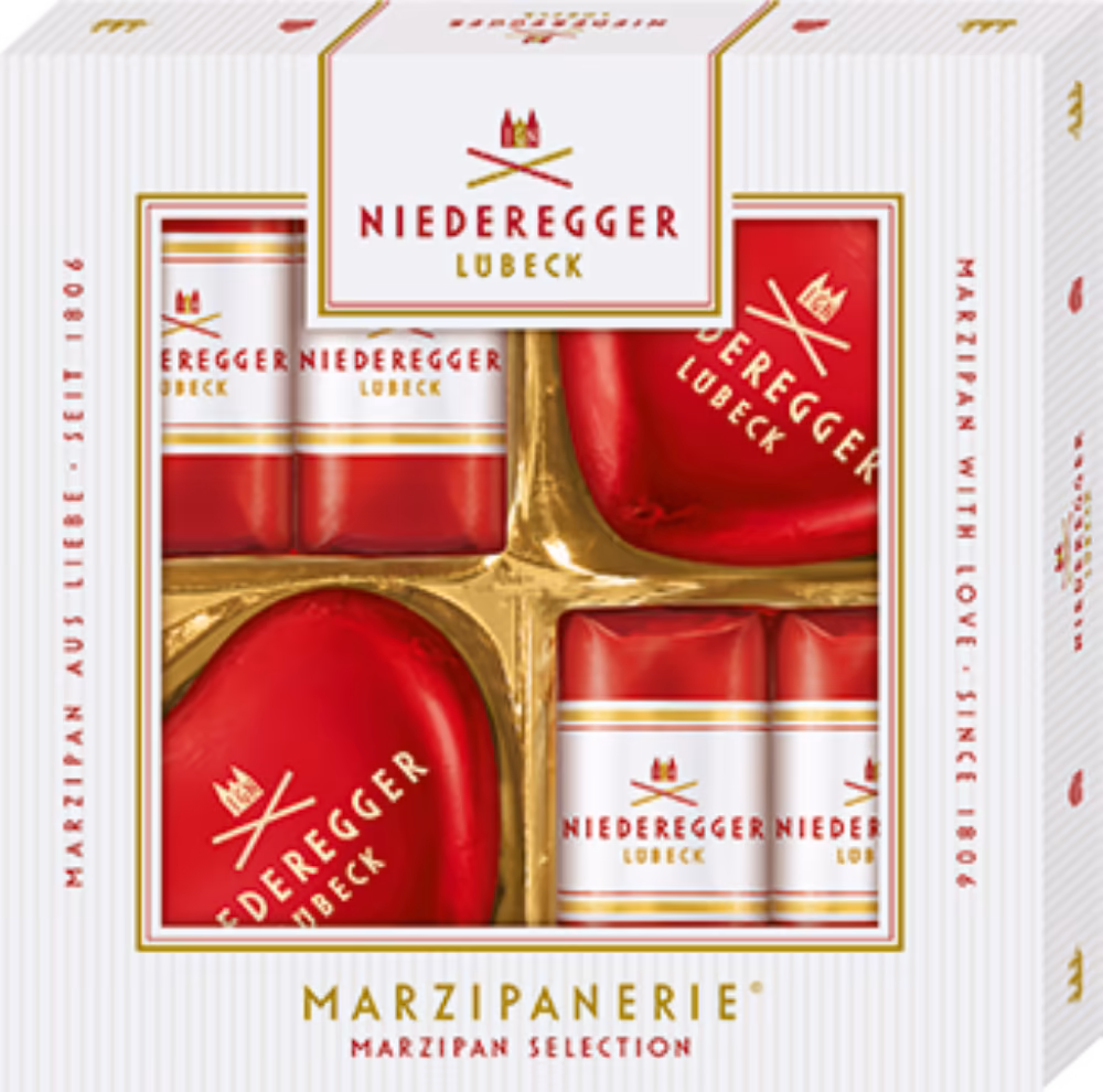 NIEDEREGGER Marzipanerie Selection 75g