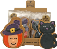 ORIGINAL BISCUIT BAKERS Gingerbread Witch & Cat 85g/55g