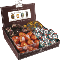 ABTEY Assorted Liqueur Barrels in Display Carton 10g