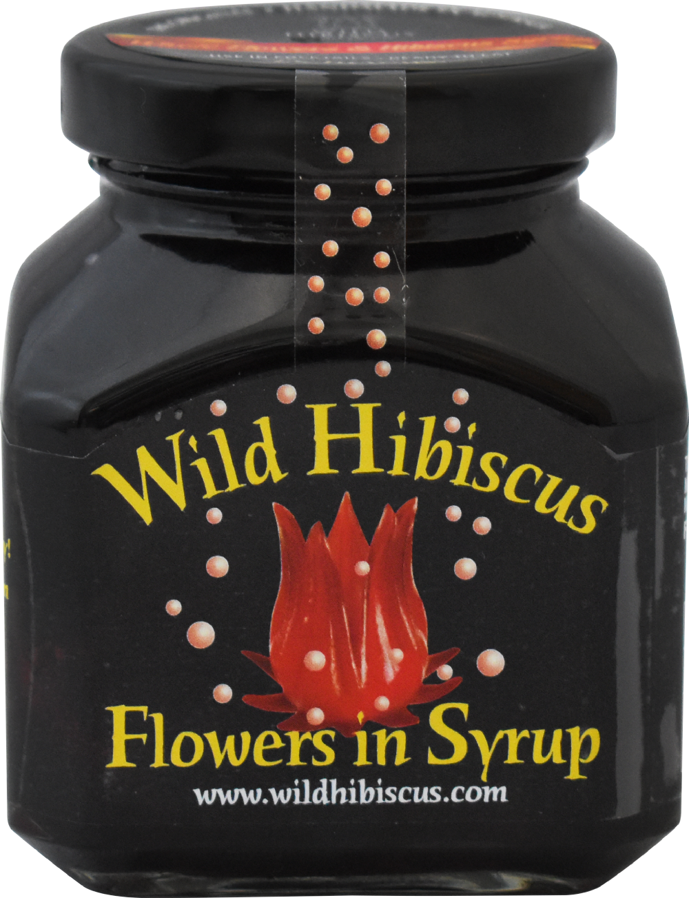 The Wild Hibiscus Flower Co. Wild Hibiscus Flowers in Syrup 250g