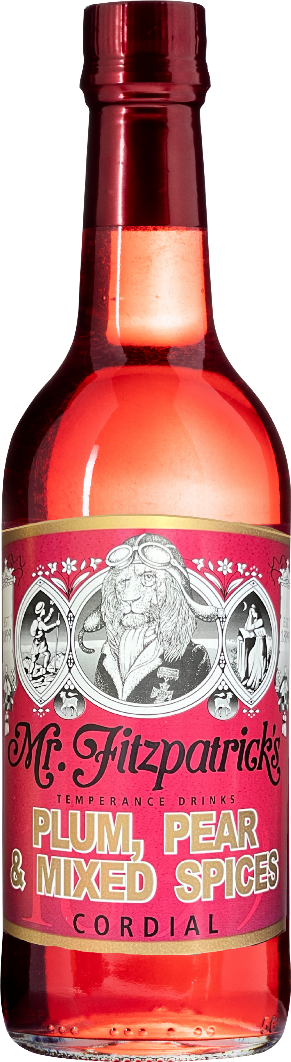 Mr Fitzpatrick's Plum, Pear & Mixed Spices Cordial 500ml