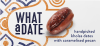 WHAT A DATE Kholas Dates with Caramelised Pecan 50g