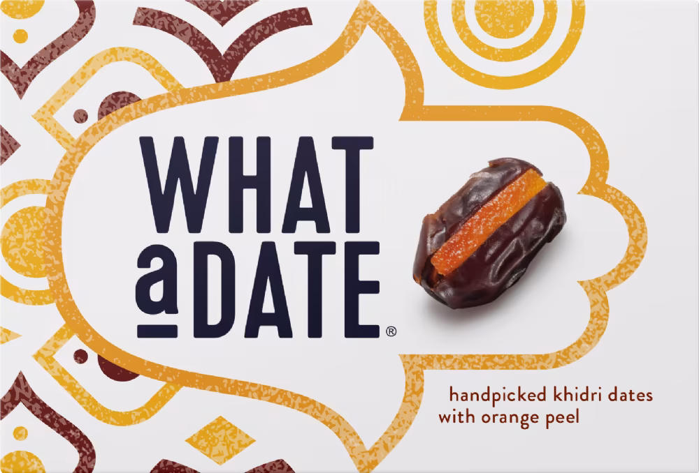 WHAT A DATE Khidri Dates with Orange Peel 200g