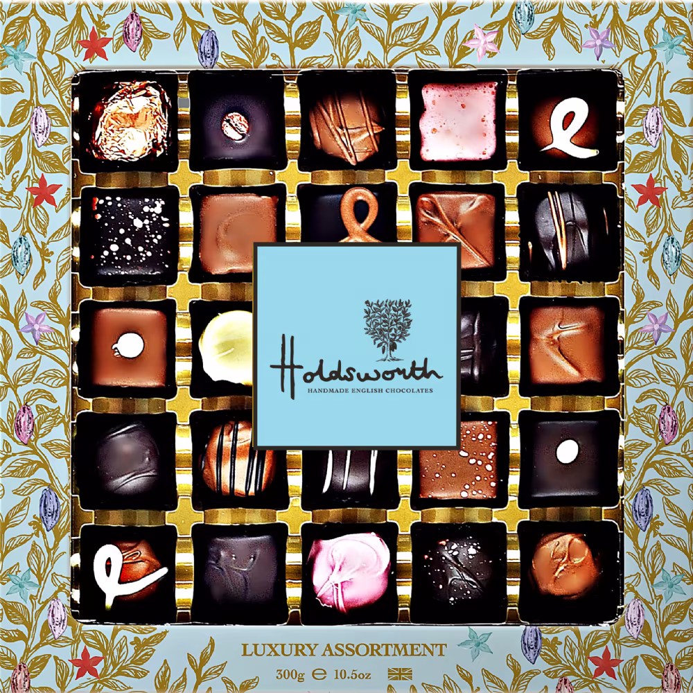 HOLDSWORTH Handmade English Chocolate - Luxury Assortment 300g