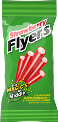 FLYERS Strawberry Flyers 75g