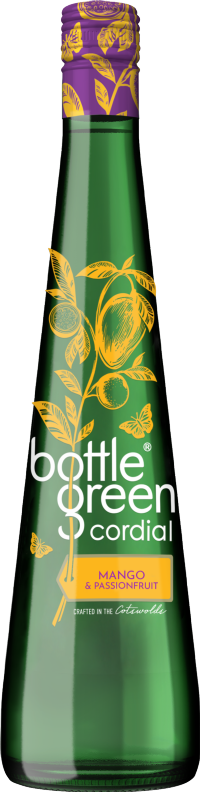 BOTTLEGREEN Mango & Passionfruit Cordial 500ml