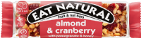 EAT NATURAL Almond & Cranberry Bar with Pomegranate & Honey 40g