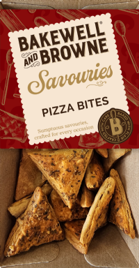 BAKEWELL AND BROWNE Savouries - Pizza Bites 60g