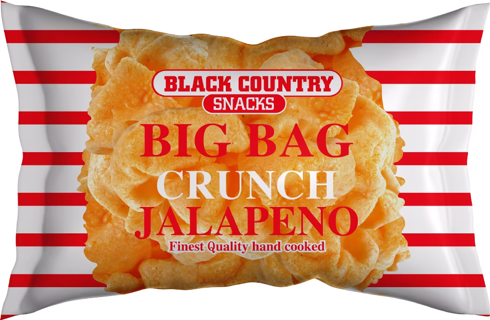 BLACK COUNTRY SNACKS Big Bag Pork Crunch - Jalapeno 80g