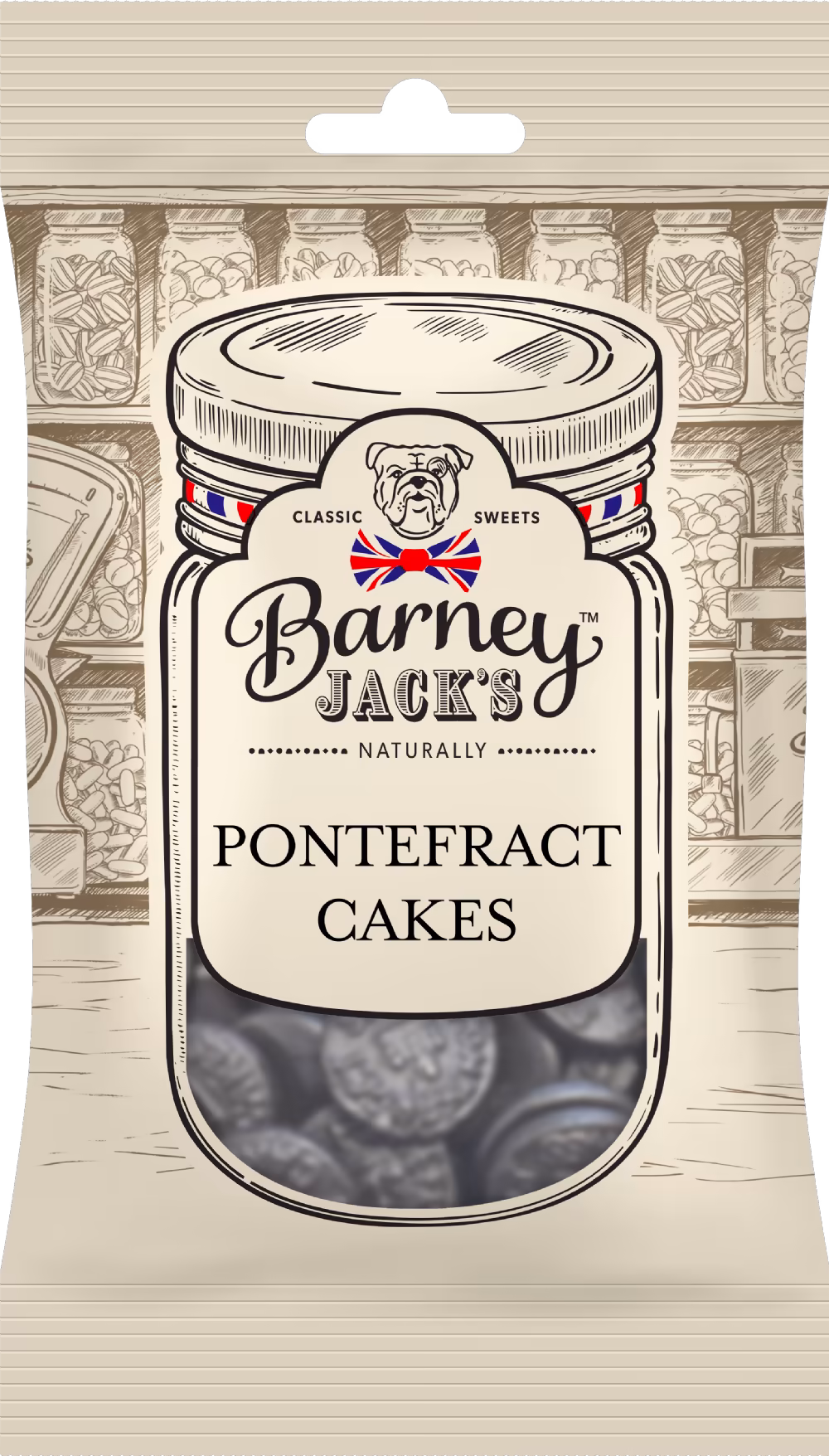 BARNEY JACK'S Pontefract Cakes 155g