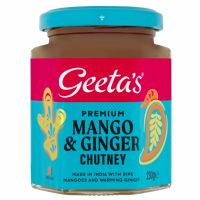 GEETA'S Premium Mango & Ginger Chutney 230g