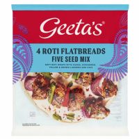 GEETA'S 4 Roti Flatbreads - Five Seed Mix 220g