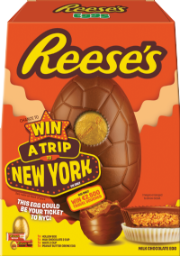 REESE'S Milk Chocolate Egg with Peanut Butter Cups 215g