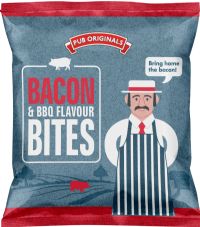 PUB ORIGINALS Bacon & BBQ Flavour Bites (2x12 Clip Strip) 40g