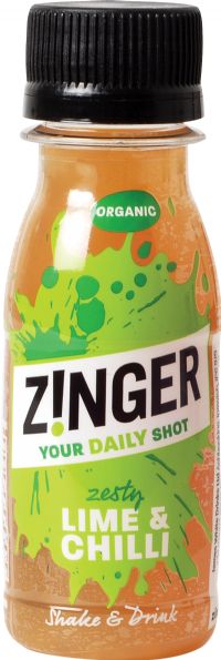 JAMES WHITE Zinger Organic Lime & Chilli Shot 70ml