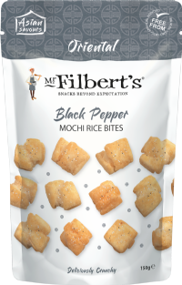 MR FILBERT'S Black Pepper Mochi Rice Bites 150g