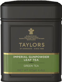 TAYLORS OF HARROGATE Imperial Gunpowder Leaf Tea - Caddy 125g