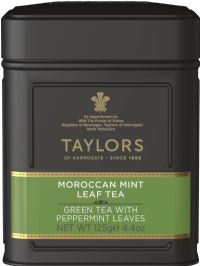 TAYLORS OF HARROGATE Moroccan Mint Leaf Tea - Caddy 125g