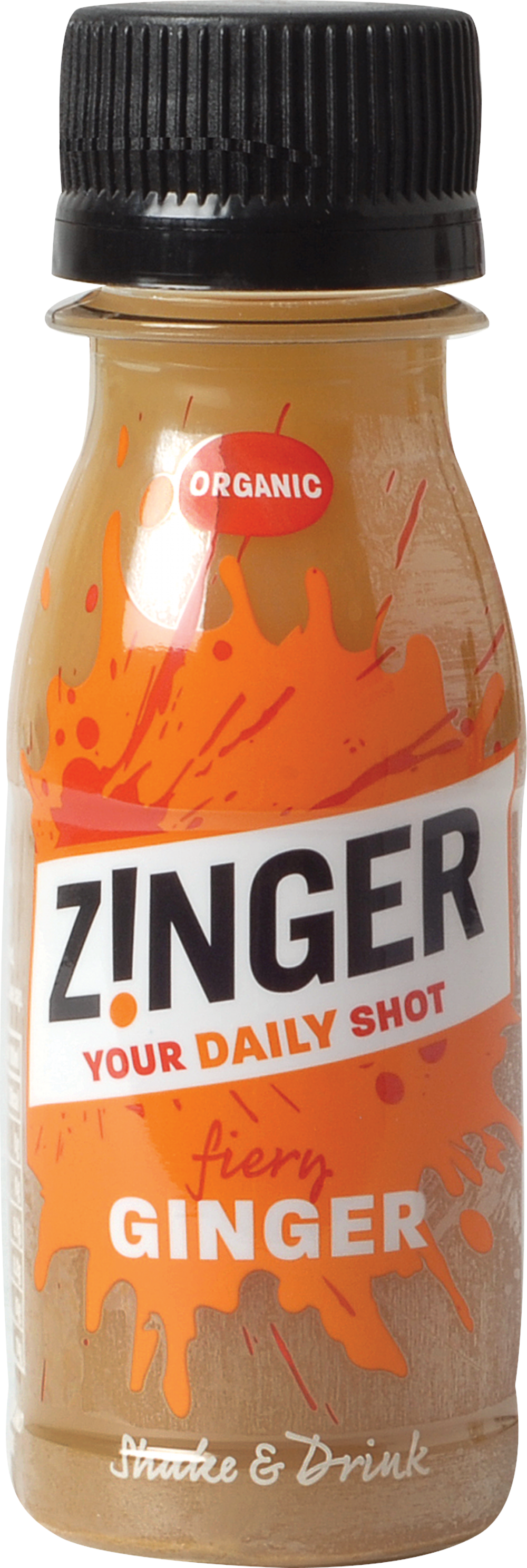James White Zinger Organic Fiery Ginger Shot 70ml