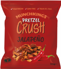 MUNCHKINGS Pretzel Crush - Jalapeño 125g