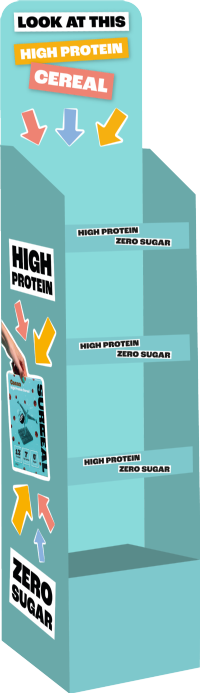 SURREAL Floor Standing Display Unit