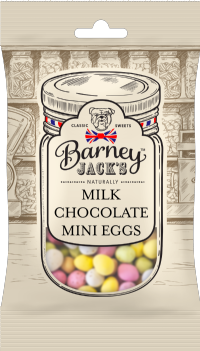 BARNEY JACK'S Milk Chocolate Mini Eggs 120g