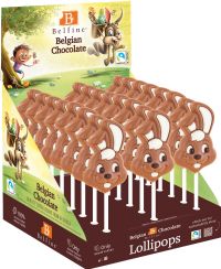 BELFINE Belgian Chocolate Bunny Lolly 25g