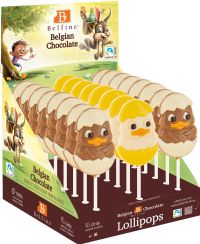 BELFINE Belgian Chocolate Chick Lolly 25g