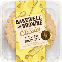 BAKEWELL AND BROWNE Easter Biscuits 150g