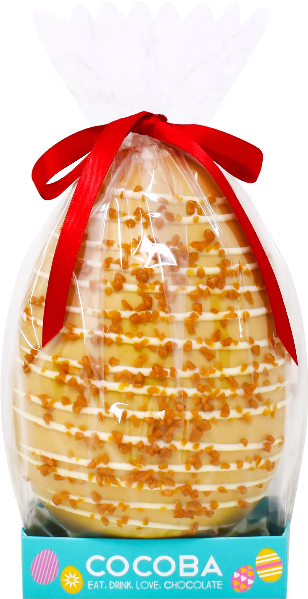 COCOBA Golden Caramel Easter Egg 250g