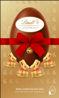 LINDT Gold Bunny Egg - Milk Chocolate 250g