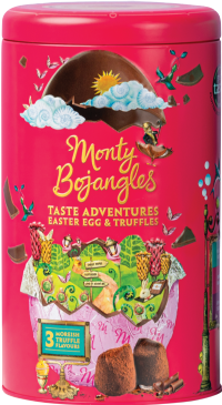 MONTY BOJANGLES Taste Adventures Easter Egg & Truffles in Tin 175g